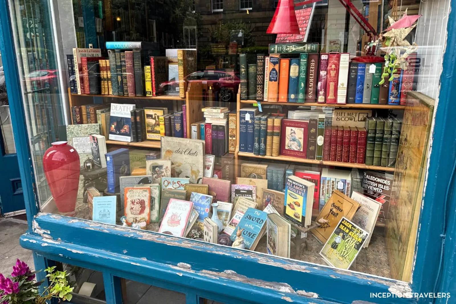 The Gently Mad Book Shop Window